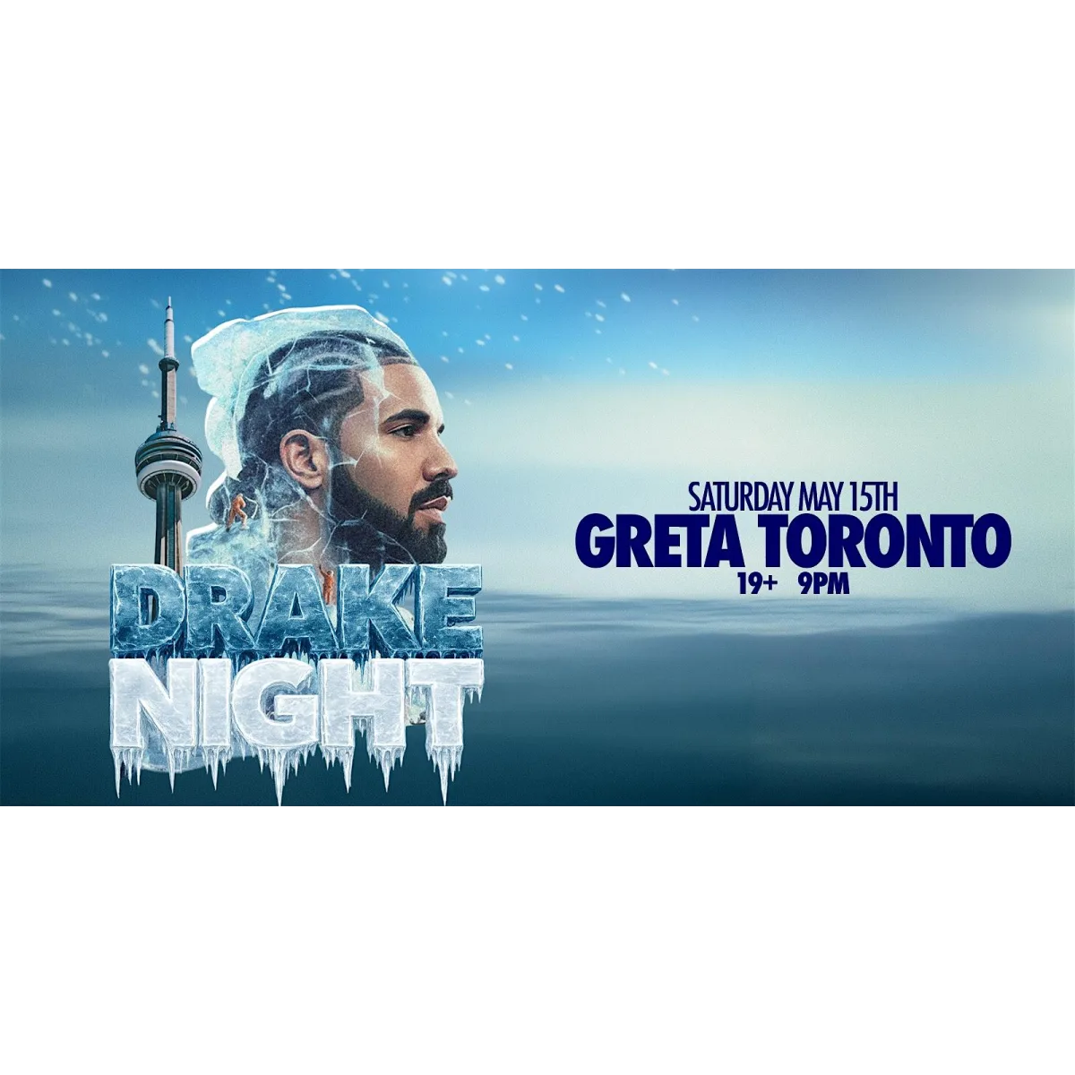 DRAKE NIGHT - Greta Toronto [ICEMAN RELEASE PARTY] event artwork
