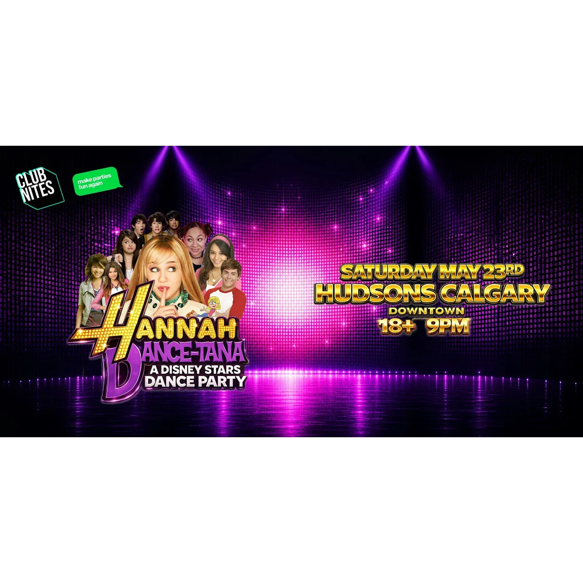 Hannah Dance-tana : Disney Stars Dance Party @ Hudsons Calgary event artwork